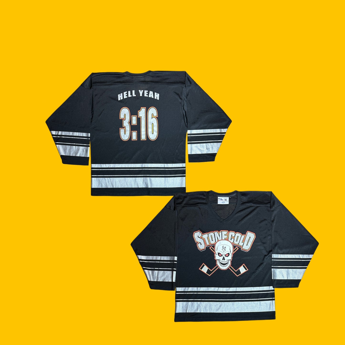 Stone Cold Steve Austin Chalk Line Hockey Jersey – 3:16 Hell Yeah – WWE