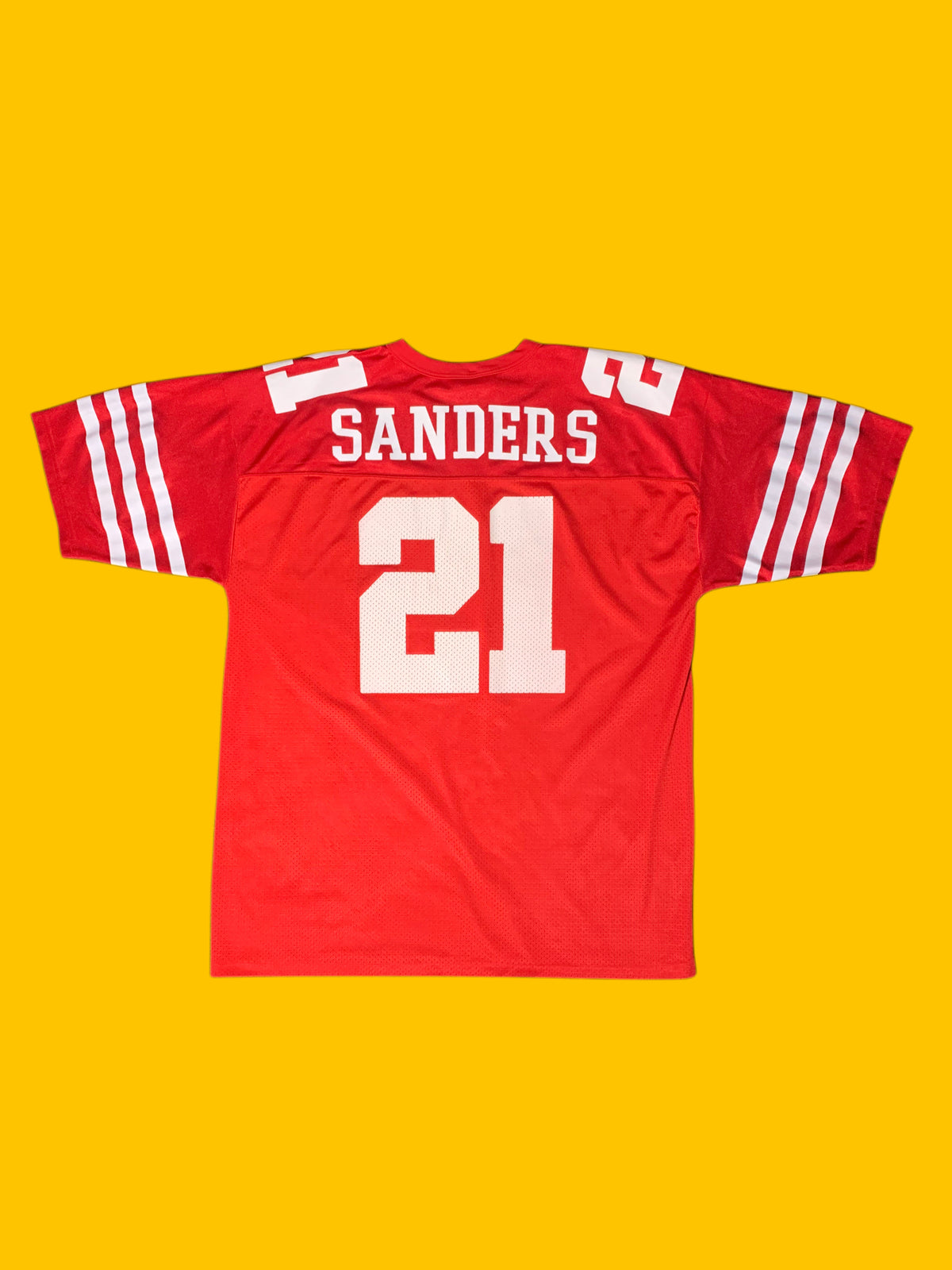 San Francisco 49ers Deion Sanders #21 Logo Athletic Jersey