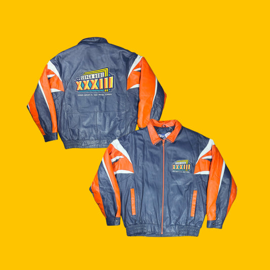 Super Bowl XXXIII Leather Jacket